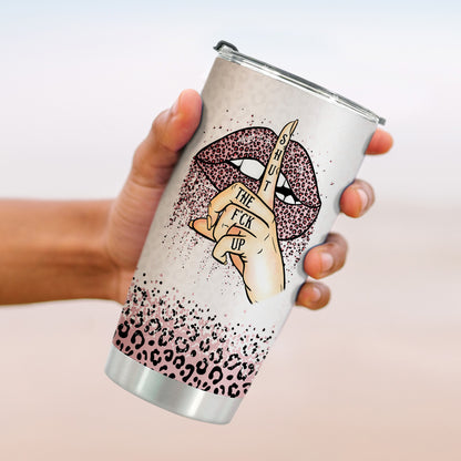 HOMISBES Leopard Print Tumbler for Women with Straw - Gift for Black Leopard Lovers Birthday Gifts For Women, Mothers Day Christmas Gifts for Women - Sassy Gifts - Stainless Steel Tumbler Cup 20oz